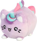 Aurora® Enchanting Tasty Peach® Lavender Dream Meowchi Stuffed Animal - Bright & Colorful Design - Showpiece Plush - Purple 7 Inches - Image 6