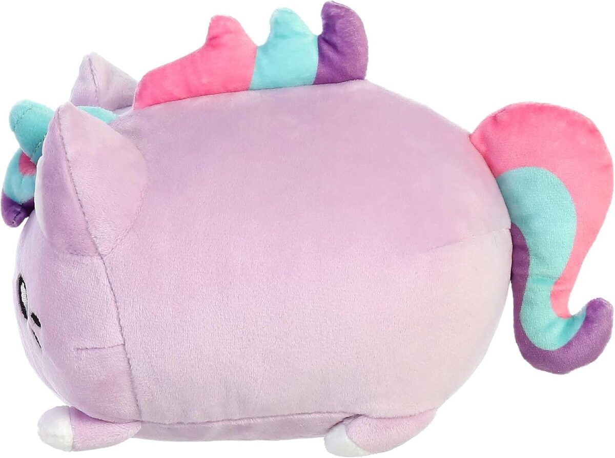 Aurora® Enchanting Tasty Peach® Lavender Dream Meowchi Stuffed Animal - Bright & Colorful Design - Showpiece Plush - Purple 7 Inches - Image 8