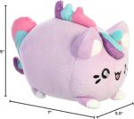 Aurora® Enchanting Tasty Peach® Lavender Dream Meowchi Stuffed Animal - Bright & Colorful Design - Showpiece Plush - Purple 7 Inches - Image 9