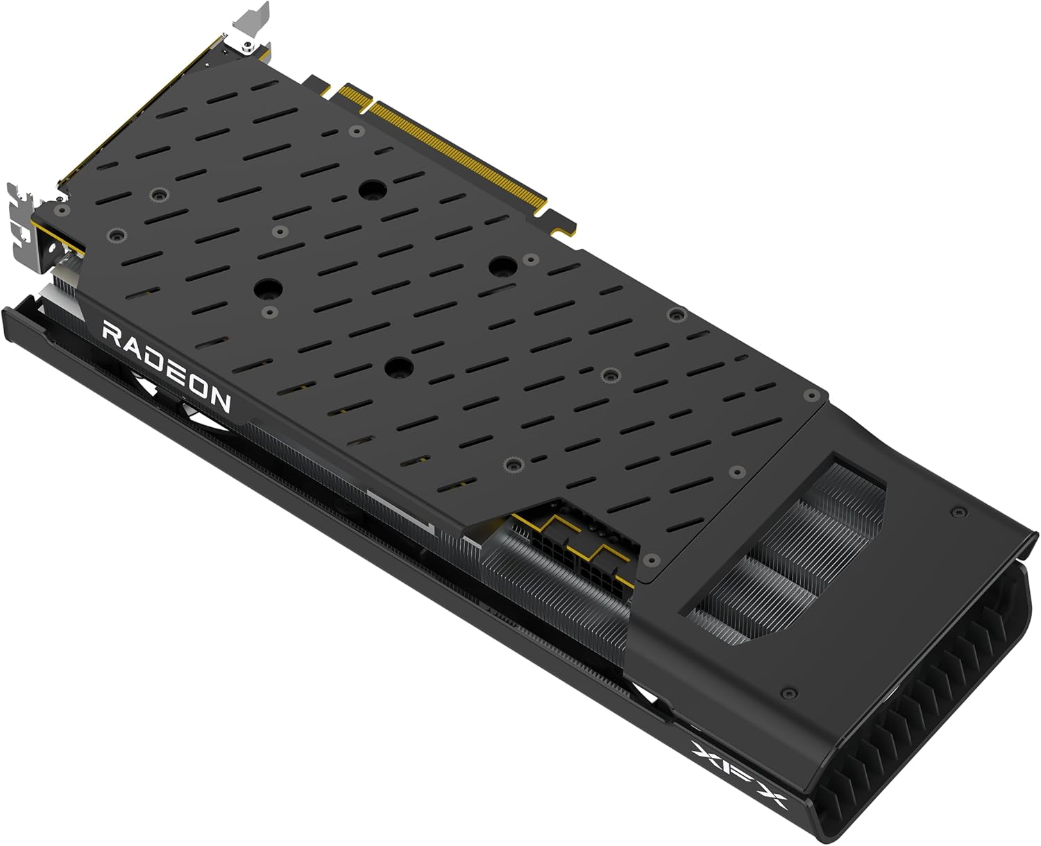 1760925724_XFX-Speedster-QICK319-RX-7700-XT-Black-Gaming-Graphics-Card-12GB-GDDR6-HDMI-3xDP-AMD-RDNA-3-RX-77TQICKB9.jpg XFX Speedster QICK319 RX 7700 XT Black Gaming Graphics Card 12GB GDDR6 HDMI 3xDP, AMD RDNA 3 RX-77TQICKB9 - Image 6