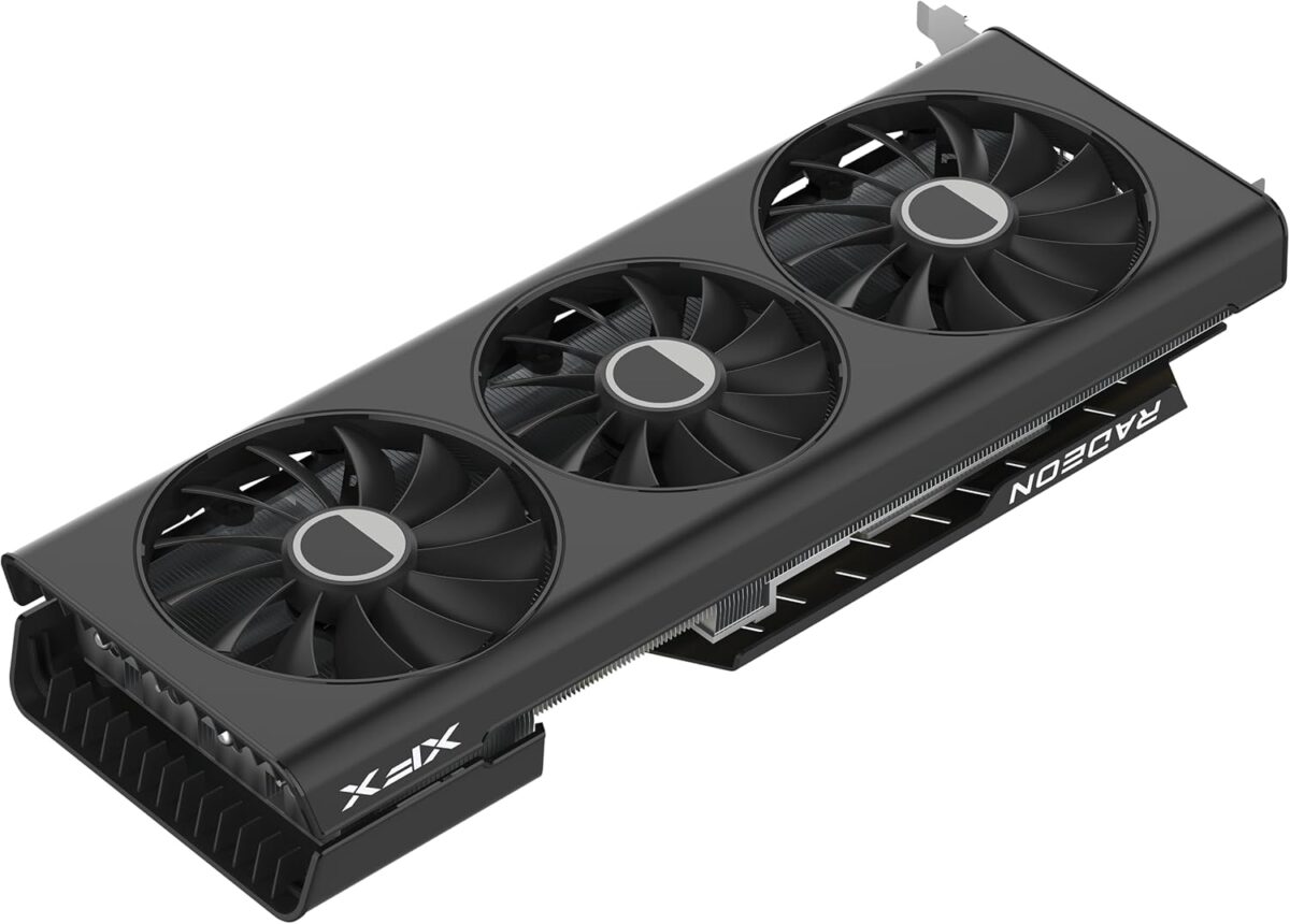 XFX Speedster QICK319 RX 7700 XT Black Gaming Graphics Card 12GB GDDR6 HDMI 3xDP, AMD RDNA 3 RX-77TQICKB9 - Image 7