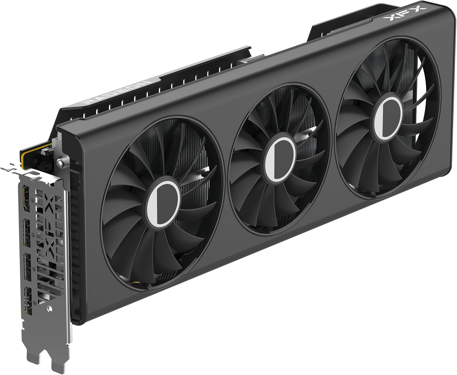 1760925727_XFX-Speedster-QICK319-RX-7700-XT-Black-Gaming-Graphics-Card-12GB-GDDR6-HDMI-3xDP-AMD-RDNA-3-RX-77TQICKB9.jpg XFX Speedster QICK319 RX 7700 XT Black Gaming Graphics Card 12GB GDDR6 HDMI 3xDP, AMD RDNA 3 RX-77TQICKB9 - Image 8