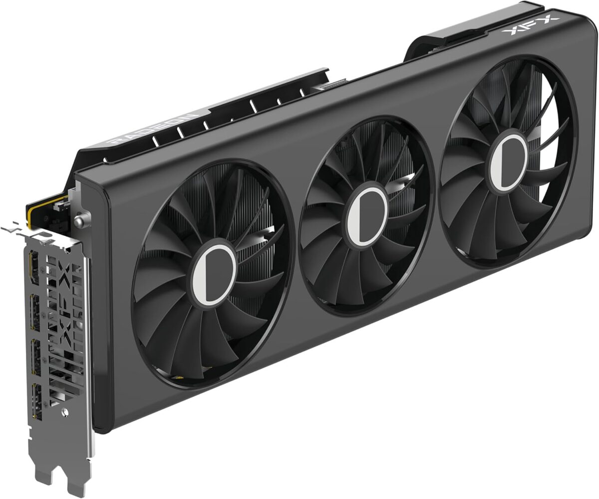 XFX Speedster QICK319 RX 7700 XT Black Gaming Graphics Card 12GB GDDR6 HDMI 3xDP, AMD RDNA 3 RX-77TQICKB9 - Image 9