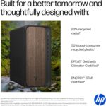 HP OmniDesk Desktop PC, Intel Core Ultra 7 265, 32 GB RAM, 2 TB SSD, Intel Graphics, Windows 11 Home, Microsoft Copilot, Dark Wood, M03-0060 (2025) - Image 7