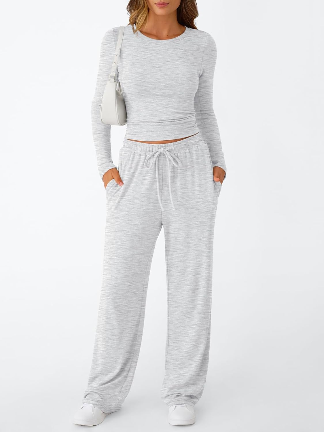 1760931207_Trendy-Queen-Womens-2-Piece-Matching-Lounge-Set-Long-Sleeve-Slightly-Crop-Top-Wide-Leg-Pants-Casual-Sweatsuit.jpg Trendy Queen Women's 2 Piece Matching Lounge Set Long Sleeve Slightly Crop Top Wide Leg Pants Casual Sweatsuit - Image 3