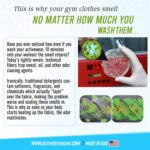 Active Wear Laundry Detergent & Soak - Formulated for Sweat and Workout Clothes - Natural Performance Concentrate Enzyme Booster Deodorizer - Powder Wash for Activewear Gym Apparel (90 Loads) - Image 6