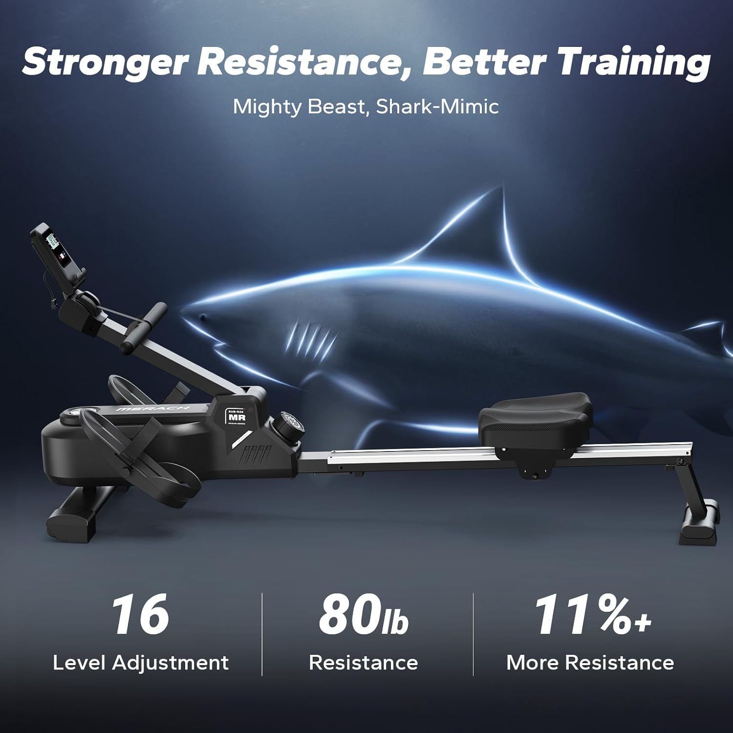 1760931920_MERACH-Foldable-Rowing-Machines-for-Home-Magnetic-Rowing-Machine-with-16-Level-Compact-Row-Saves-20-Space-350-LBS-Load-Capacity-Free-MERACH-App-and-1000-Champion-Coaching-Course-Games.jpg MERACH Foldable Rowing Machines for Home, Magnetic Rowing Machine with 16-Level, Compact Row Saves 20% Space, 350 LBS Load Capacity, Free MERACH App and 1000+ Champion Coaching Course & Games - Image 3