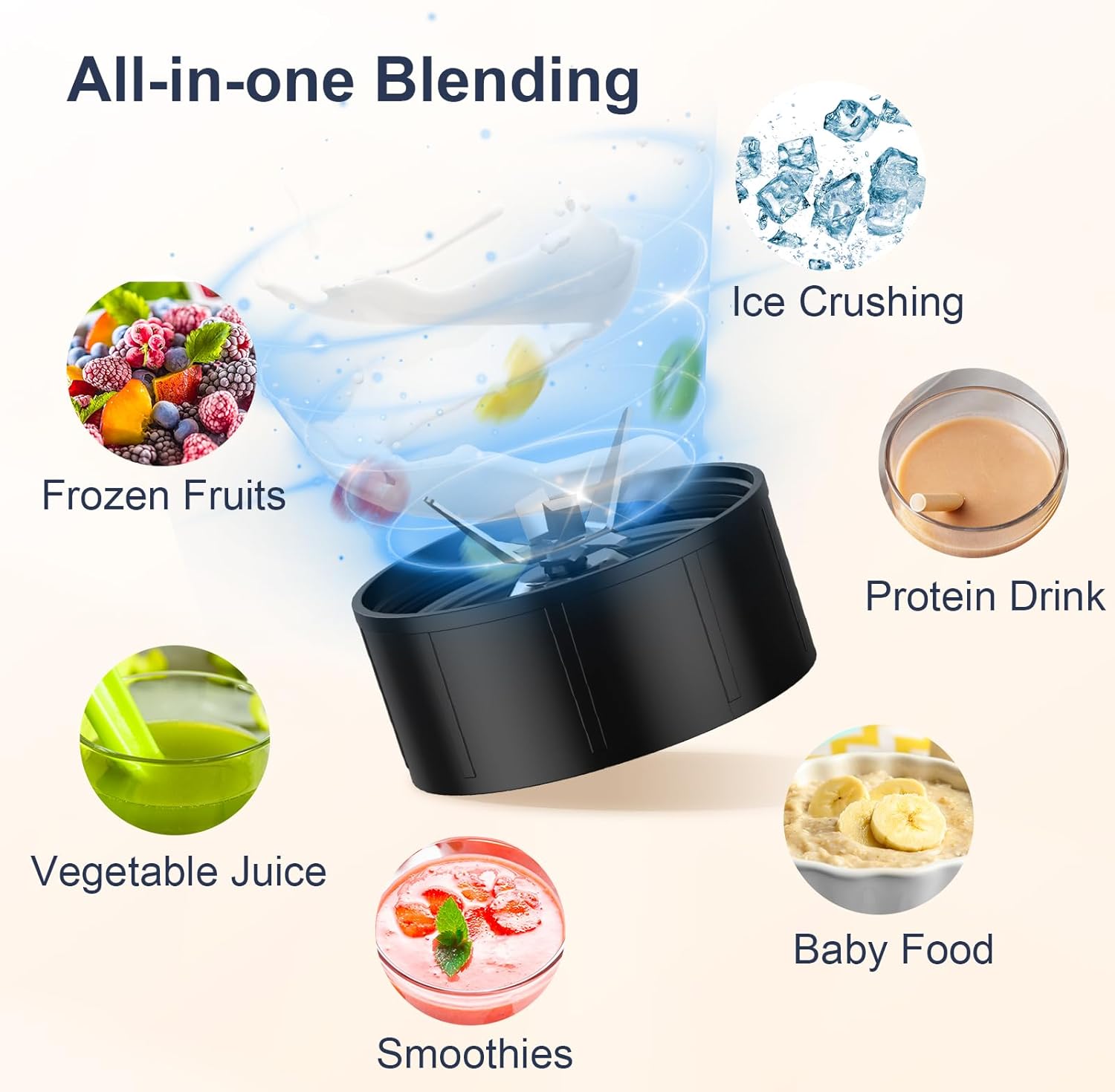 1760993315_KOIOS-Smoothie-Blender-900W-Personal-Blender-for-Shakes-and-Smoothies-for-Kitchen-with-2-No-BPA-22oz-Portable-Cups-Single-Serve-Smoothies-Maker-Mixer-for-Juices-Nutritious-Recipe-Grey-Blue.jpg KOIOS Smoothie Blender, 900W Personal Blender for Shakes and Smoothies for Kitchen with 2 No-BPA 22oz Portable Cups, Single Serve Smoothies Maker Mixer for Juices, Nutritious Recipe (Grey Blue) - Image 6