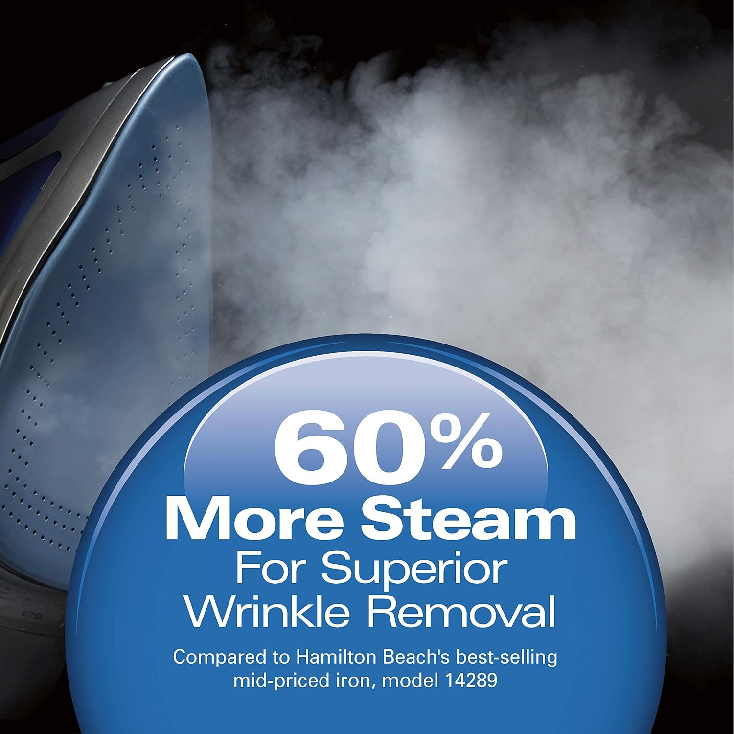 1760996653_Hamilton-Beach-Steam-Iron-Vertical-Steamer-for-Clothes-with-Scratch-Resistant-Durathon-Soleplate-8-Retractable-Cord-3-Way-Auto-Shutoff-Anti-Drip-1500-Watts-Blue.jpg Hamilton Beach Steam Iron & Vertical Steamer for Clothes with Scratch-Resistant Durathon Soleplate, 8' Retractable Cord, 3-Way Auto Shutoff, Anti-Drip, 1500 Watts, Blue - Image 4