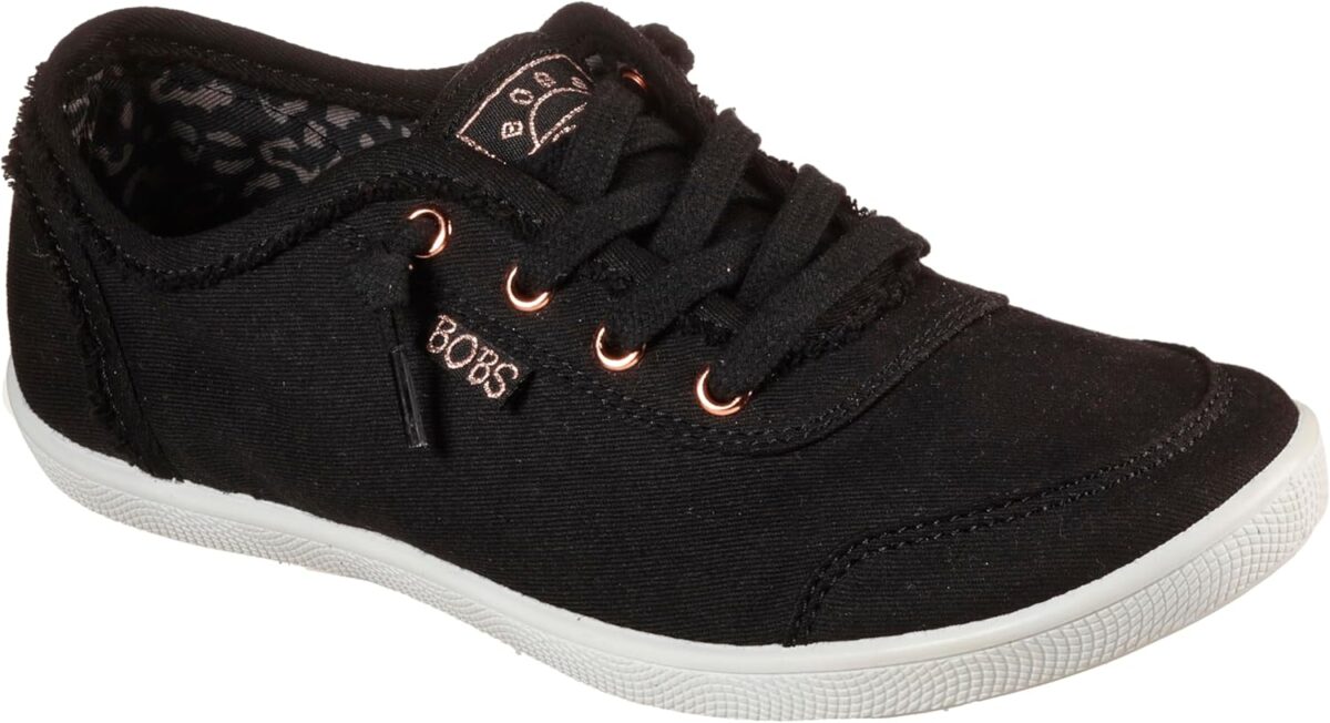 Skechers Women's Bobs B Cute Sneaker – Memory Foam, Flexible Outsole, Lightweight Vegan Shoes - Image 7