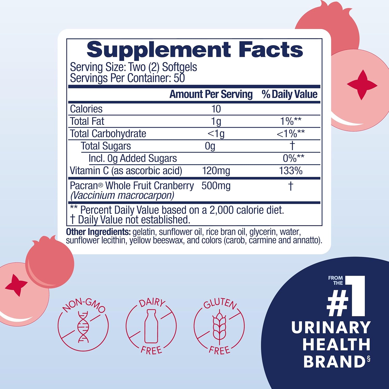 1761000424_AZO-Cranberry-Supplement-Made-with-Concentrated-Whole-Fruit-Cranberry-Powder-to-Help-Cleanse-and-Protect-the-Urinary-Tract-Sugar-Free-Cranberry-Pills-Non-GMO-100-Softgels.jpg AZO Cranberry Supplement, Made with Concentrated Whole Fruit Cranberry Powder to Help Cleanse and Protect the Urinary Tract*, Sugar Free Cranberry Pills, Non-GMO, 100 Softgels - Image 3