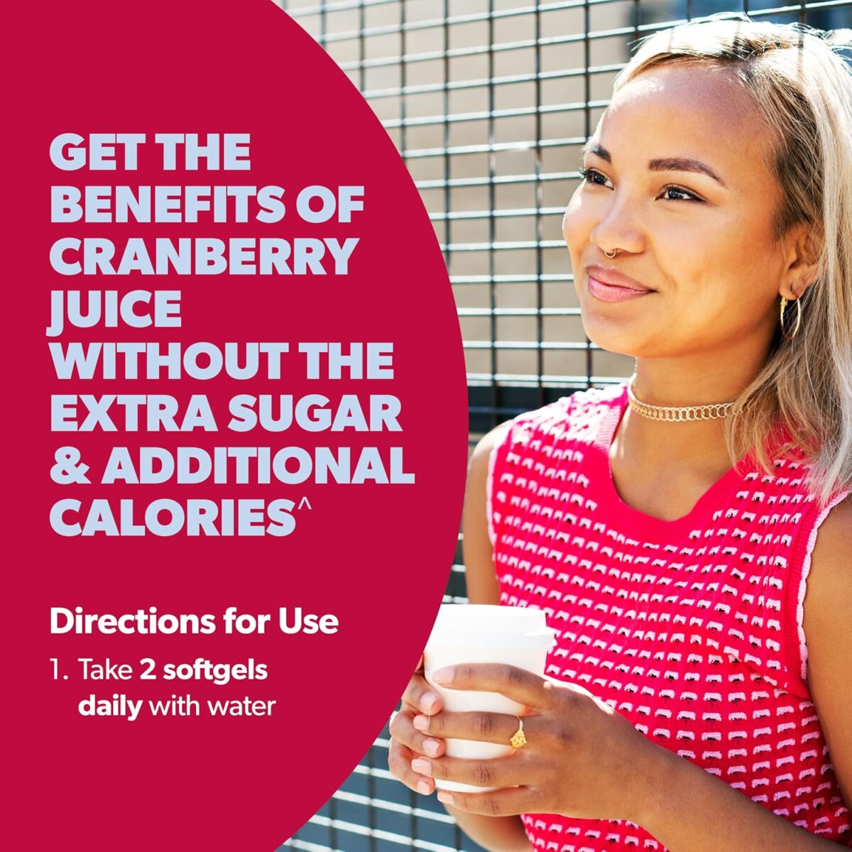 AZO Cranberry Supplement, Made with Concentrated Whole Fruit Cranberry Powder to Help Cleanse and Protect the Urinary Tract*, Sugar Free Cranberry Pills, Non-GMO, 100 Softgels - Image 8