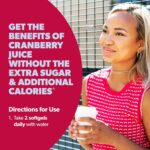 AZO Cranberry Supplement, Made with Concentrated Whole Fruit Cranberry Powder to Help Cleanse and Protect the Urinary Tract*, Sugar Free Cranberry Pills, Non-GMO, 100 Softgels - Image 8