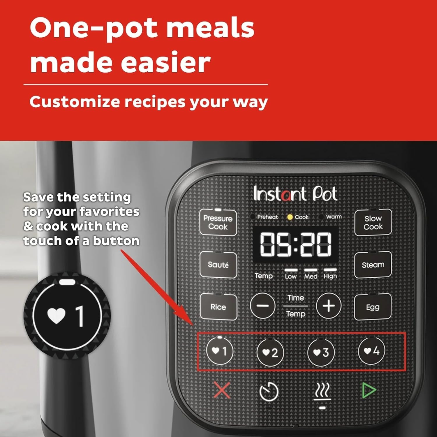 1761011341_Instant_Pot-8-Quart-Pressure-Cooker-Chef-Series-Multi-Cooker-for-Family-Meals-7-in-1-Functions-Non-Stick-Ceramic-Pot-Easy-Clean-Safe.jpg Instant_Pot 8 Quart Pressure Cooker - Chef Series Multi-Cooker for Family Meals, 7-in-1 Functions, Non-Stick Ceramic Pot, Easy-Clean & Safe - Image 4