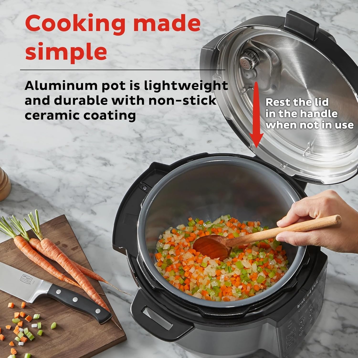 1761011345_Instant_Pot-8-Quart-Pressure-Cooker-Chef-Series-Multi-Cooker-for-Family-Meals-7-in-1-Functions-Non-Stick-Ceramic-Pot-Easy-Clean-Safe.jpg Instant_Pot 8 Quart Pressure Cooker - Chef Series Multi-Cooker for Family Meals, 7-in-1 Functions, Non-Stick Ceramic Pot, Easy-Clean & Safe - Image 6
