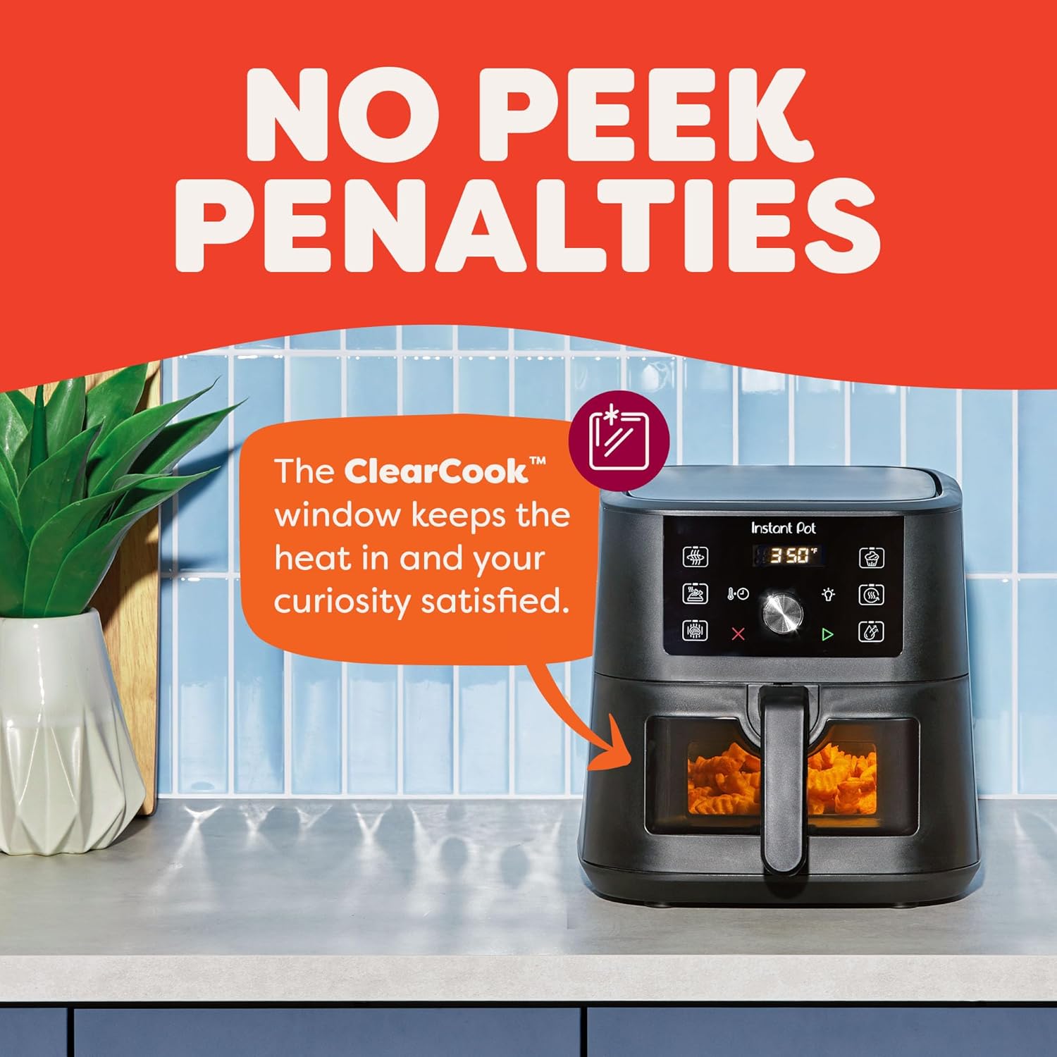 1761011440_Instant-Pot-4QT-VORTEX-6-in-1-Mini-Air-Fryer-Air-fry-Bake-Roast-Broil-Dehydrate-or-Reheat-Black-4-Quarts.jpg Instant Pot 4QT VORTEX 6-in-1 Mini Air Fryer, Air fry, Bake, Roast, Broil, Dehydrate or Reheat, Black, 4 Quarts - Image 4
