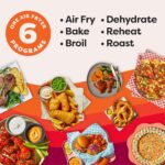 Instant Pot 4QT VORTEX 6-in-1 Mini Air Fryer, Air fry, Bake, Roast, Broil, Dehydrate or Reheat, Black, 4 Quarts - Image 5