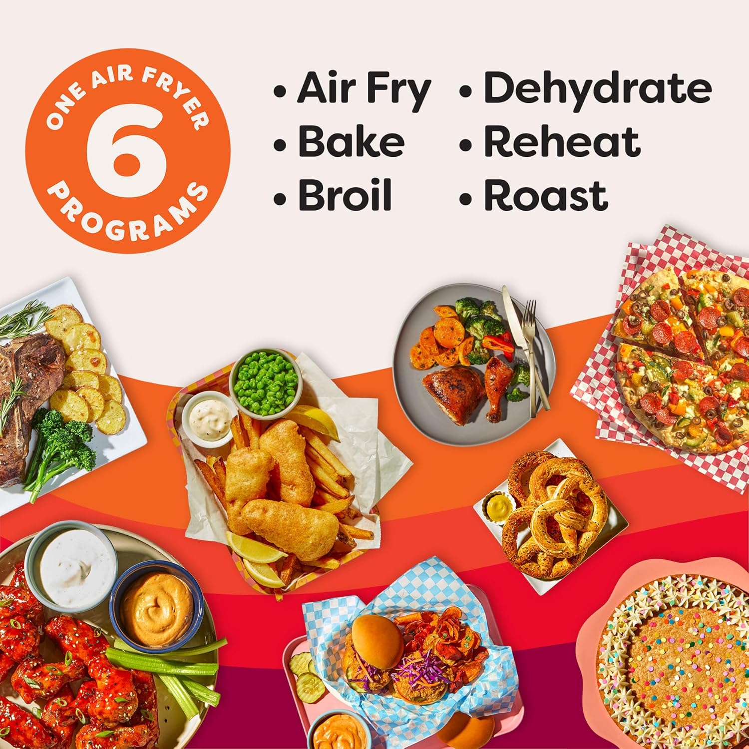 1761011441_Instant-Pot-4QT-VORTEX-6-in-1-Mini-Air-Fryer-Air-fry-Bake-Roast-Broil-Dehydrate-or-Reheat-Black-4-Quarts.jpg Instant Pot 4QT VORTEX 6-in-1 Mini Air Fryer, Air fry, Bake, Roast, Broil, Dehydrate or Reheat, Black, 4 Quarts - Image 5
