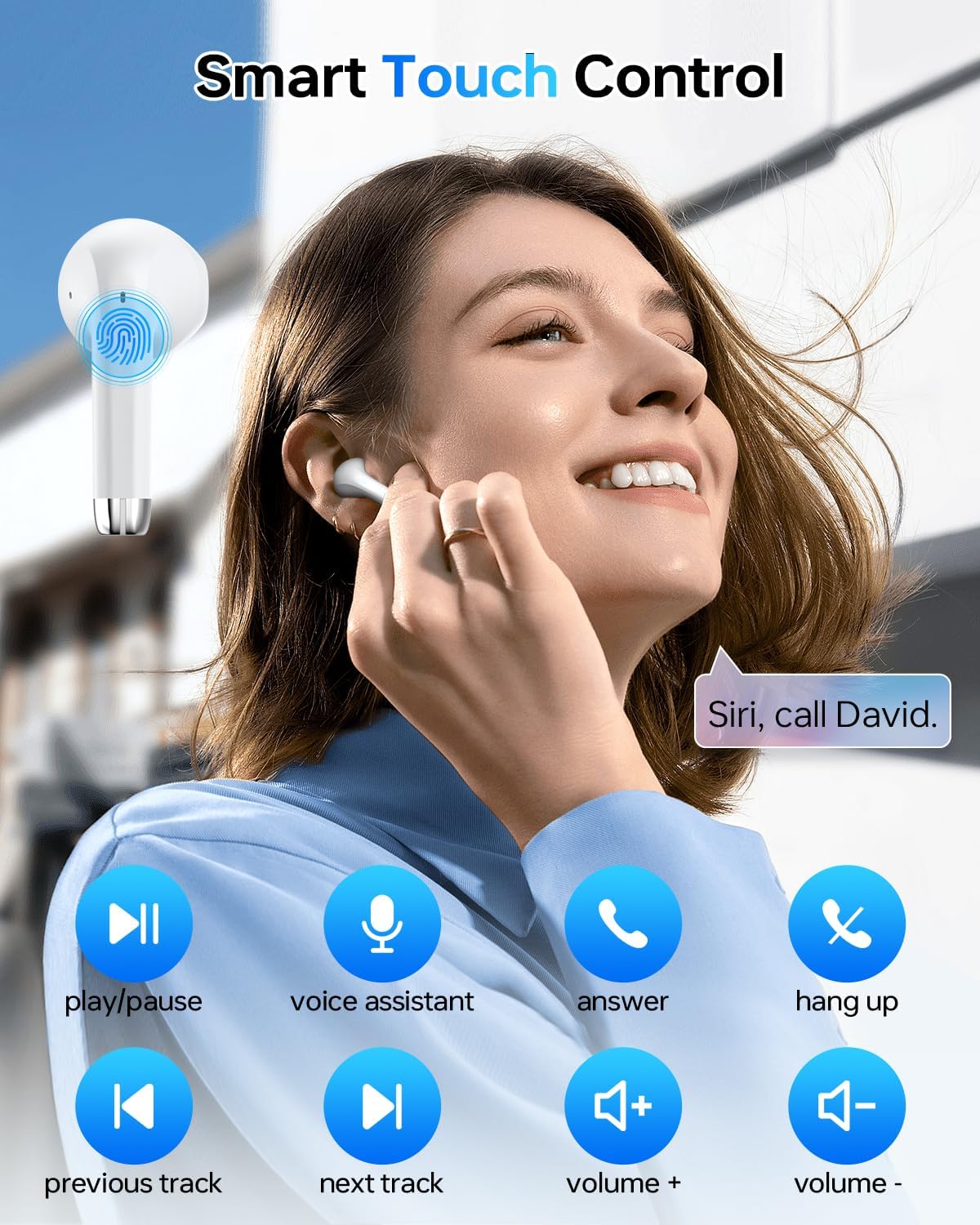 1761029751_Wireless-Earbuds-Bluetooth-5.3-Headphones-40Hrs-Playback-Stereo-Ear-Buds-with-LED-Display-Charging-Case-IPX7-Waterproof-in-Ear-Earphones-with-Mic-for-Phone-Tablet-Laptop-Sports-White.jpg Wireless Earbuds Bluetooth 5.3 Headphones, 40Hrs Playback Stereo Ear Buds with LED Display Charging Case IPX7 Waterproof in-Ear Earphones with Mic for Phone Tablet Laptop Sports, White - Image 6