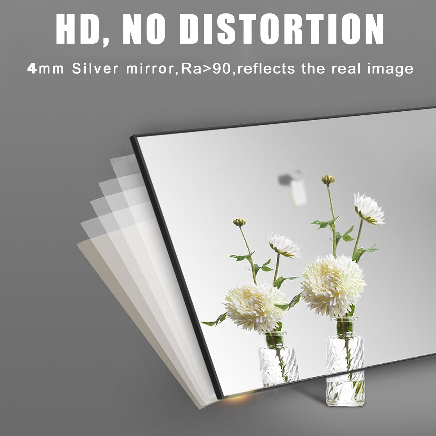 1761032652_Rectangle-Bathroom-Mirror-28x34-inch-Large-Mirror-with-Black-Frame-Rectangular-Vanity-Mirror-28-X-34-Modern-Matte-Wall-Mounting-Mirrors-Hang-Horizontal-or-Vertical.jpg Rectangle Bathroom Mirror 28x34 inch, Large Mirror with Black Frame, Rectangular Vanity Mirror 28" X 34", Modern Matte Wall Mounting Mirrors, Hang Horizontal or Vertical - Image 6