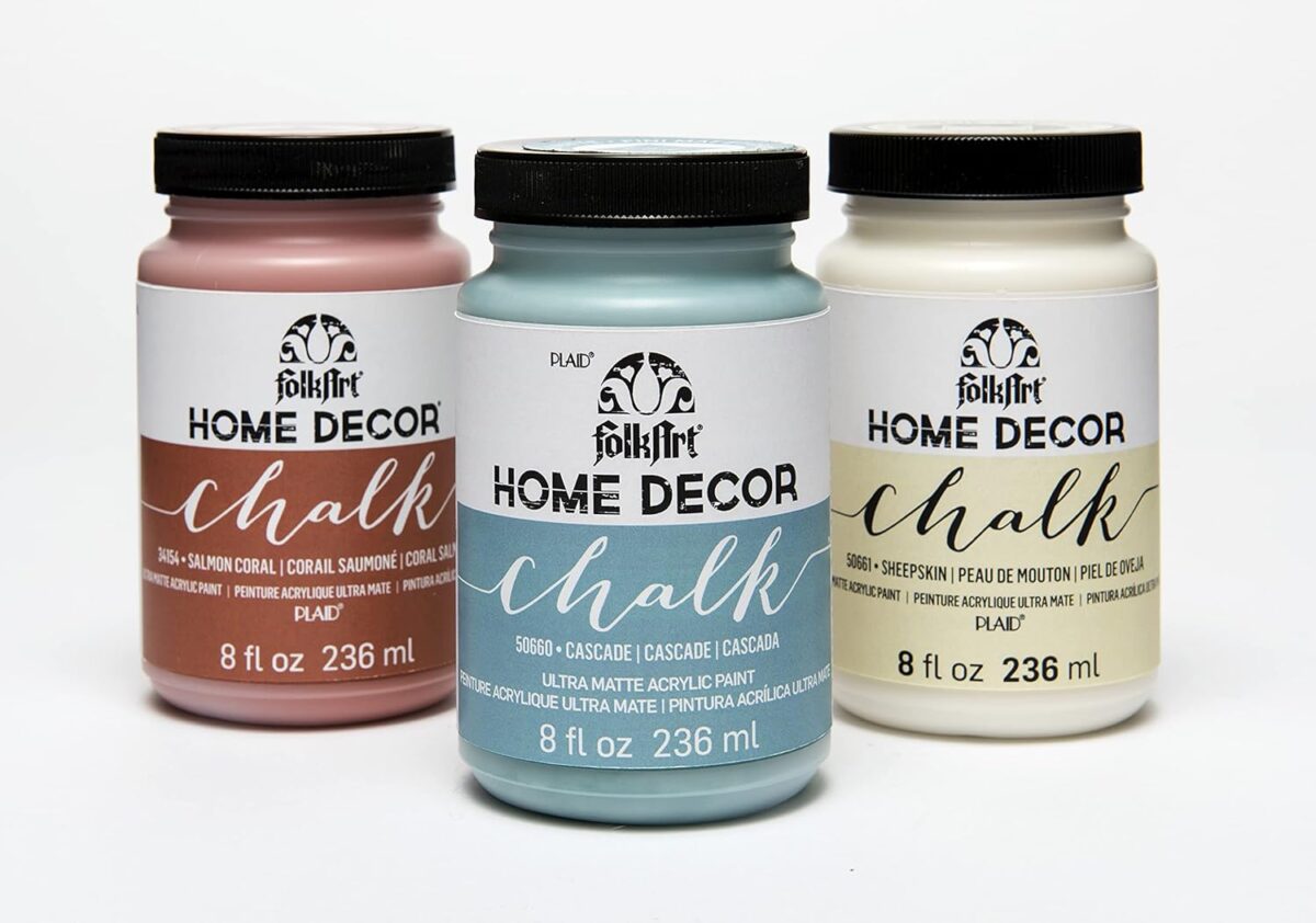 FolkArt Home Décor Chalk Finish Acrylic Paint, 8oz, 8 ounce, Milk Jug - Image 11