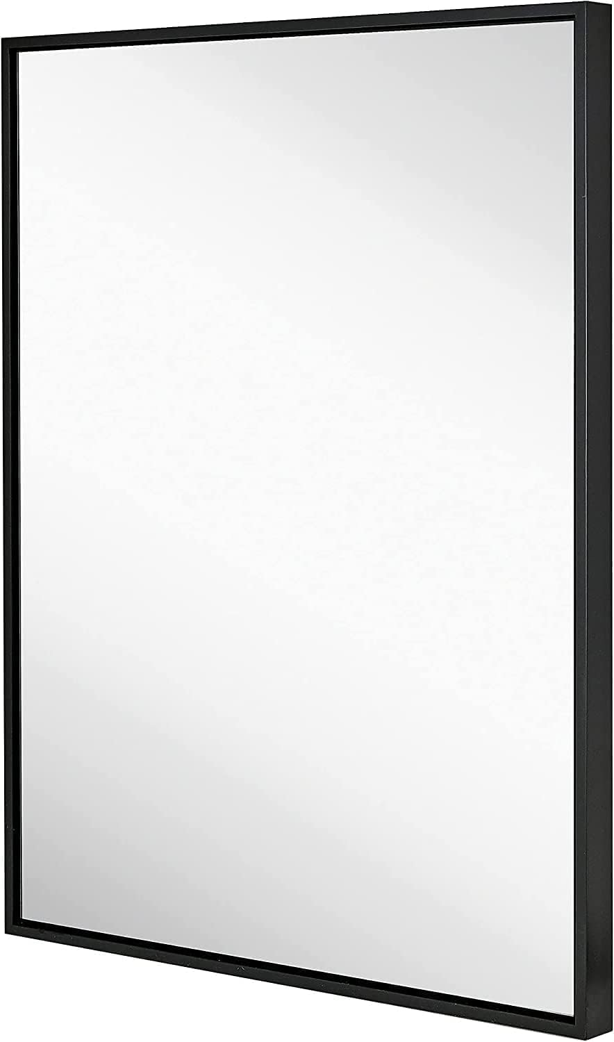 1761032659_Rectangle-Bathroom-Mirror-28x34-inch-Large-Mirror-with-Black-Frame-Rectangular-Vanity-Mirror-28-X-34-Modern-Matte-Wall-Mounting-Mirrors-Hang-Horizontal-or-Vertical.jpg Rectangle Bathroom Mirror 28x34 inch, Large Mirror with Black Frame, Rectangular Vanity Mirror 28" X 34", Modern Matte Wall Mounting Mirrors, Hang Horizontal or Vertical - Image 10