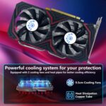 Radeon RX 590 8GB GME Graphics Card, 2304SP GDDR5 256 Bit PCIE 3.0X16 Computer Gaming Gpu, Dual Freeze Fans Video Card with HDMI/DP/DVI Ports Support 8K - Image 7
