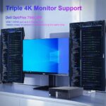 Dell Desktop Computer Windows 11 Pro OptiPlex 7040 i7 Refurbished Small Form Factor PC, i7-6700 3.40GHz,32GB Ram DDR4 New 1TB M.2 NVMe SSD,AX210 Built-in WiFi 6E, HDMI 3 Monitor Support (Renewed) - Image 5