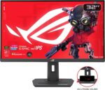 ASUS ROG Strix 32” 4K HDR Gaming Monitor (XG32UCG) – 3840x2160, Dual Mode (4K 160Hz/FHD 320Hz), 0.3ms, Fast IPS, Extreme Low Motion Blur Sync, USB-C, G-SYNC Compatible, Tripod Socket, 3 yr Warranty - Image 3