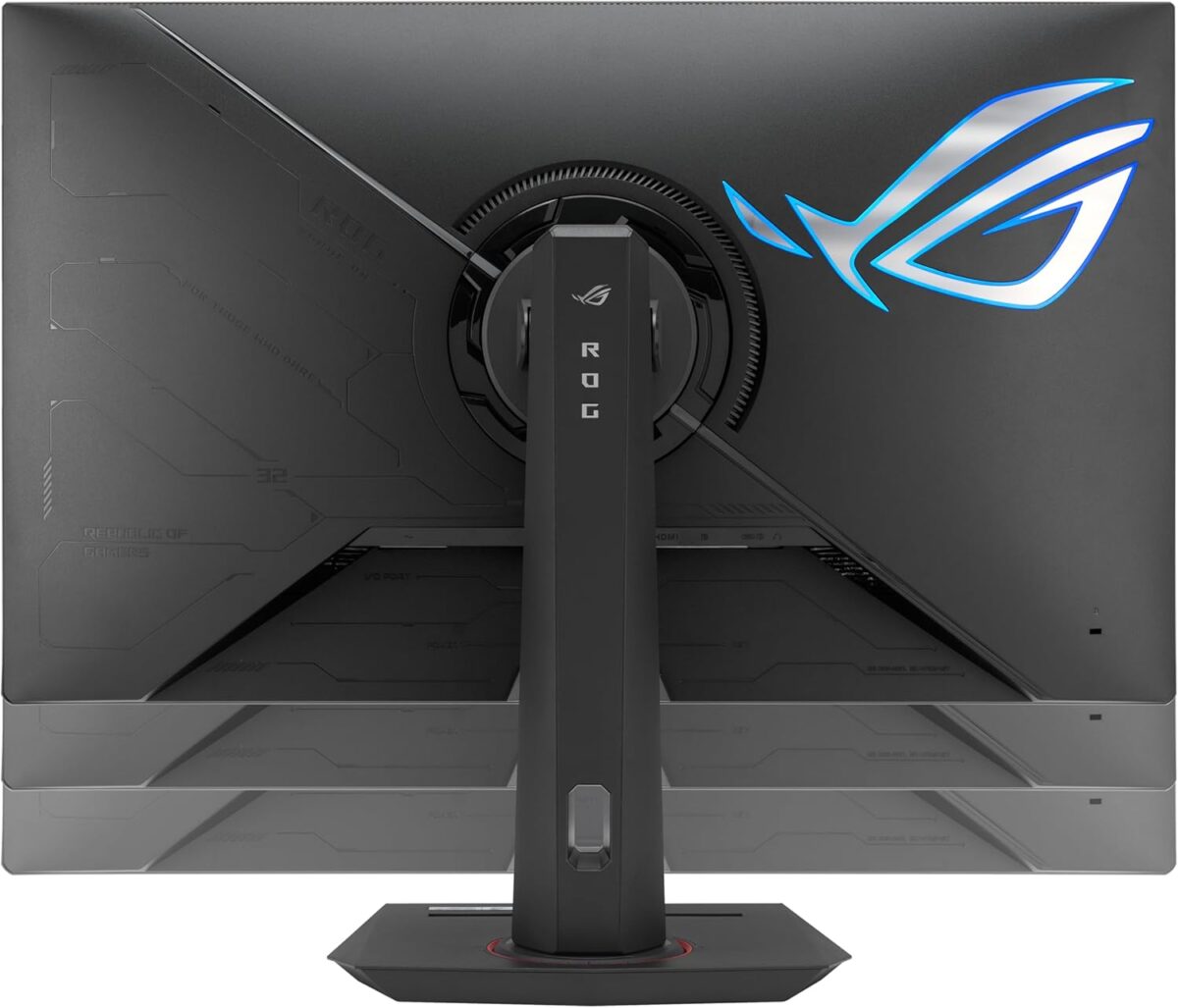 ASUS ROG Strix 32” 4K HDR Gaming Monitor (XG32UCG) – 3840x2160, Dual Mode (4K 160Hz/FHD 320Hz), 0.3ms, Fast IPS, Extreme Low Motion Blur Sync, USB-C, G-SYNC Compatible, Tripod Socket, 3 yr Warranty - Image 12