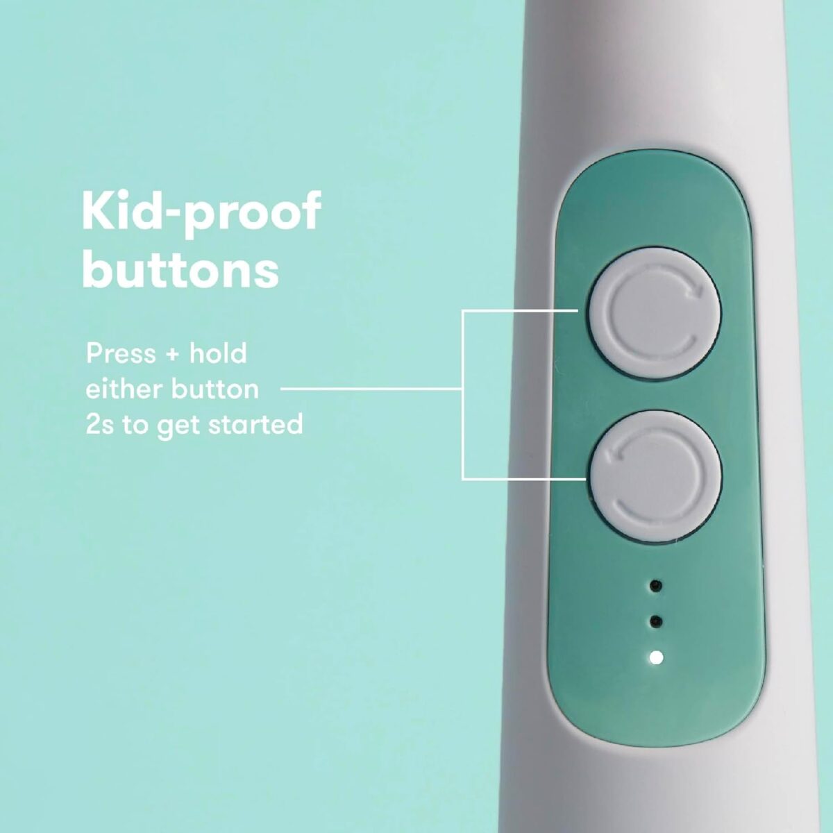 Frida Baby Electric Nail Buffer | Safe + Easy Baby Nail File, Baby Nail Clippers + Nail Trimmer Kit for Newborn, Toddler, Children's Fingernails/Toenails, 4 Buffer Pads, LED Light, Storage Case, White - Image 7