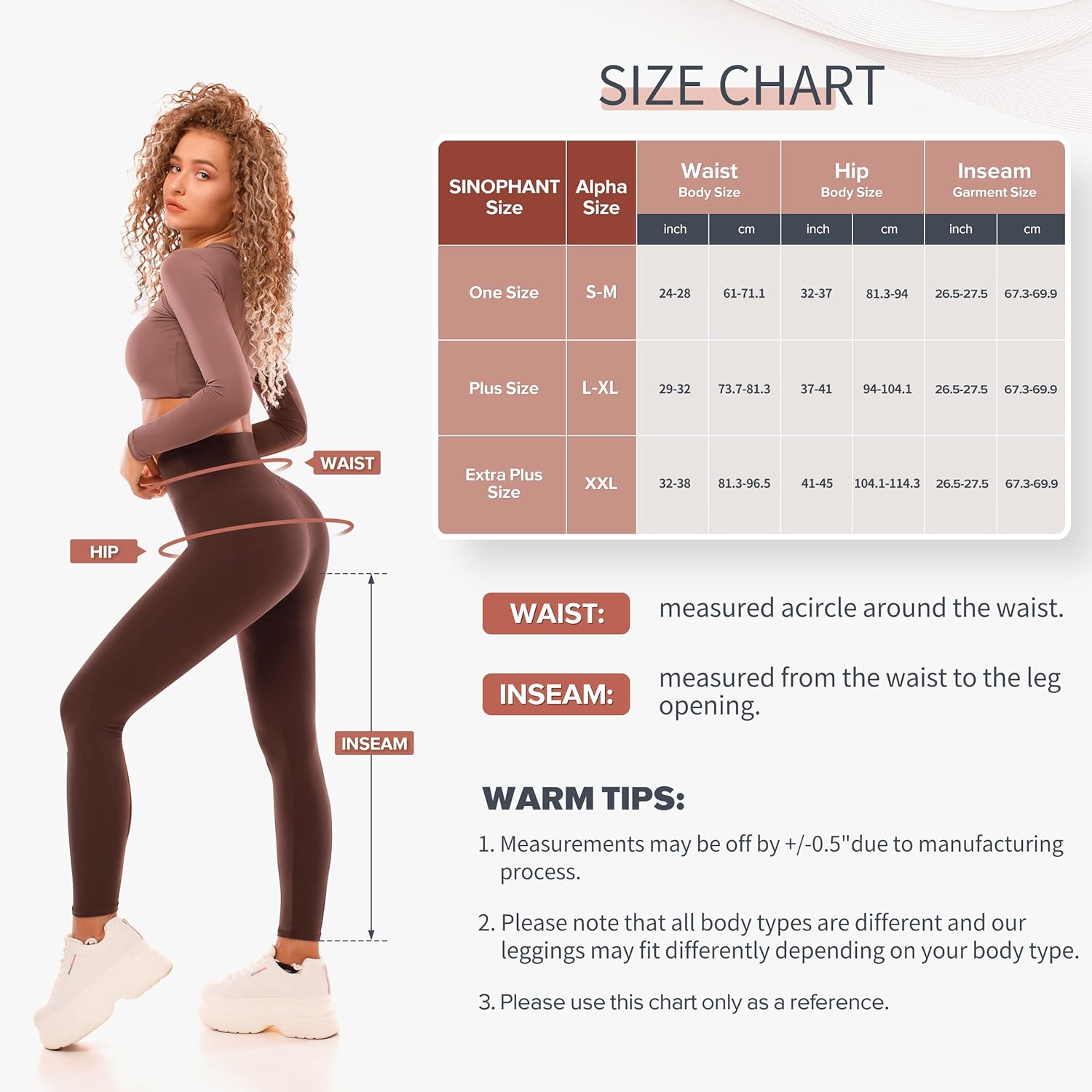 1761034781_SINOPHANT-High-Waisted-Leggings-for-Women-Full-Length-Capri-Buttery-Soft-Yoga-Pants-for-Workout-Athletic.jpg SINOPHANT High Waisted Leggings for Women - Full Length Capri Buttery Soft Yoga Pants for Workout Athletic - Image 7