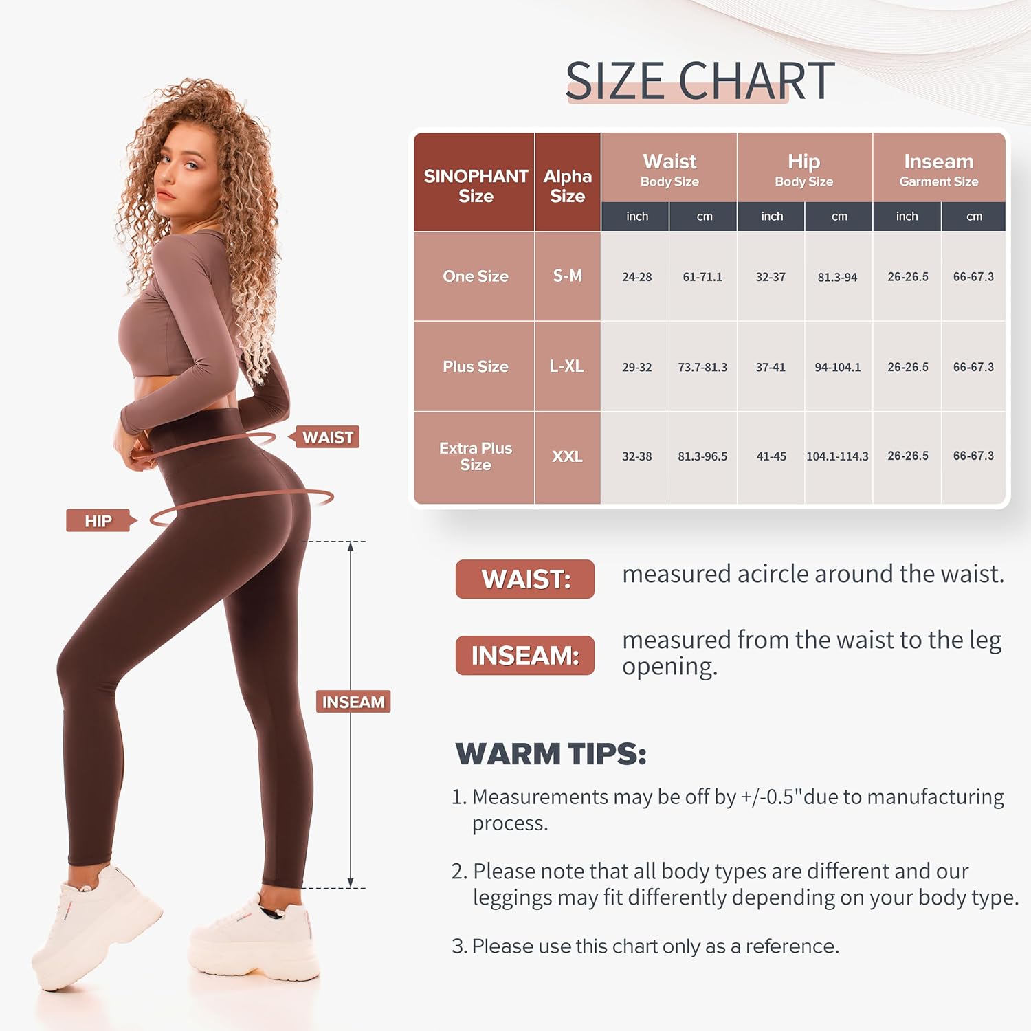 1761034783_SINOPHANT-High-Waisted-Leggings-for-Women-Full-Length-Capri-Buttery-Soft-Yoga-Pants-for-Workout-Athletic.jpg SINOPHANT High Waisted Leggings for Women - Full Length Capri Buttery Soft Yoga Pants for Workout Athletic - Image 8