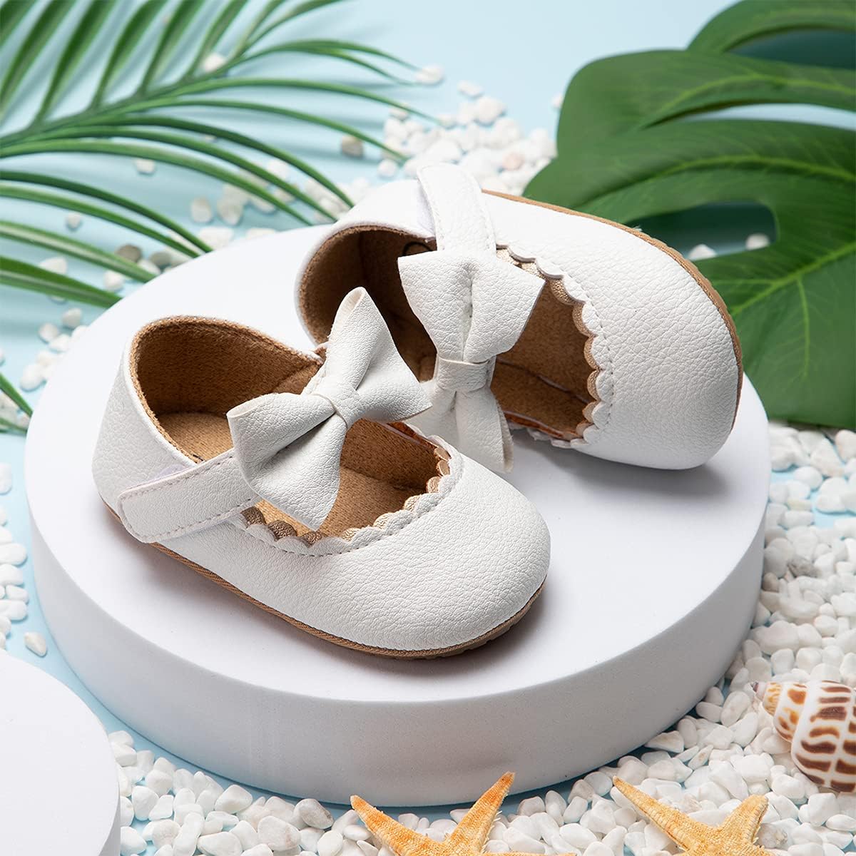 1761077482_HsdsBebe-Infant-Baby-Girls-Mary-Jane-Flats-Bow-Non-Slip-Soft-Sole-Princess-Toddler-First-Walkers-Sneaker-Wedding-Dress-Shoes.jpg HsdsBebe Infant Baby Girls Mary Jane Flats Bow Non-Slip Soft Sole Princess Toddler First Walkers Sneaker Wedding Dress Shoes - Image 5
