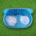 Pyle Portable 2-in-1 Washing Machine&Spin-Dryer-Convenient Top-Loading Easy Access,Energy&Water Efficient Design,Ideal for Smaller Loads-No Special Parts or Plumbing Required-2 FT Drainage Hose - Image 7