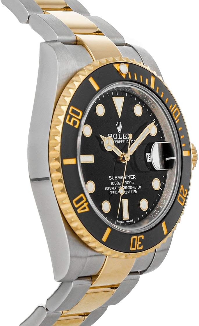 1761084122_Rolex-Submariner-Date-Black-Dial-Yellow-GoldSteel-Mens-Watch-116613LN-0001.jpg Rolex Submariner Date Black Dial Yellow Gold/Steel Men's Watch 116613LN-0001 - Image 3