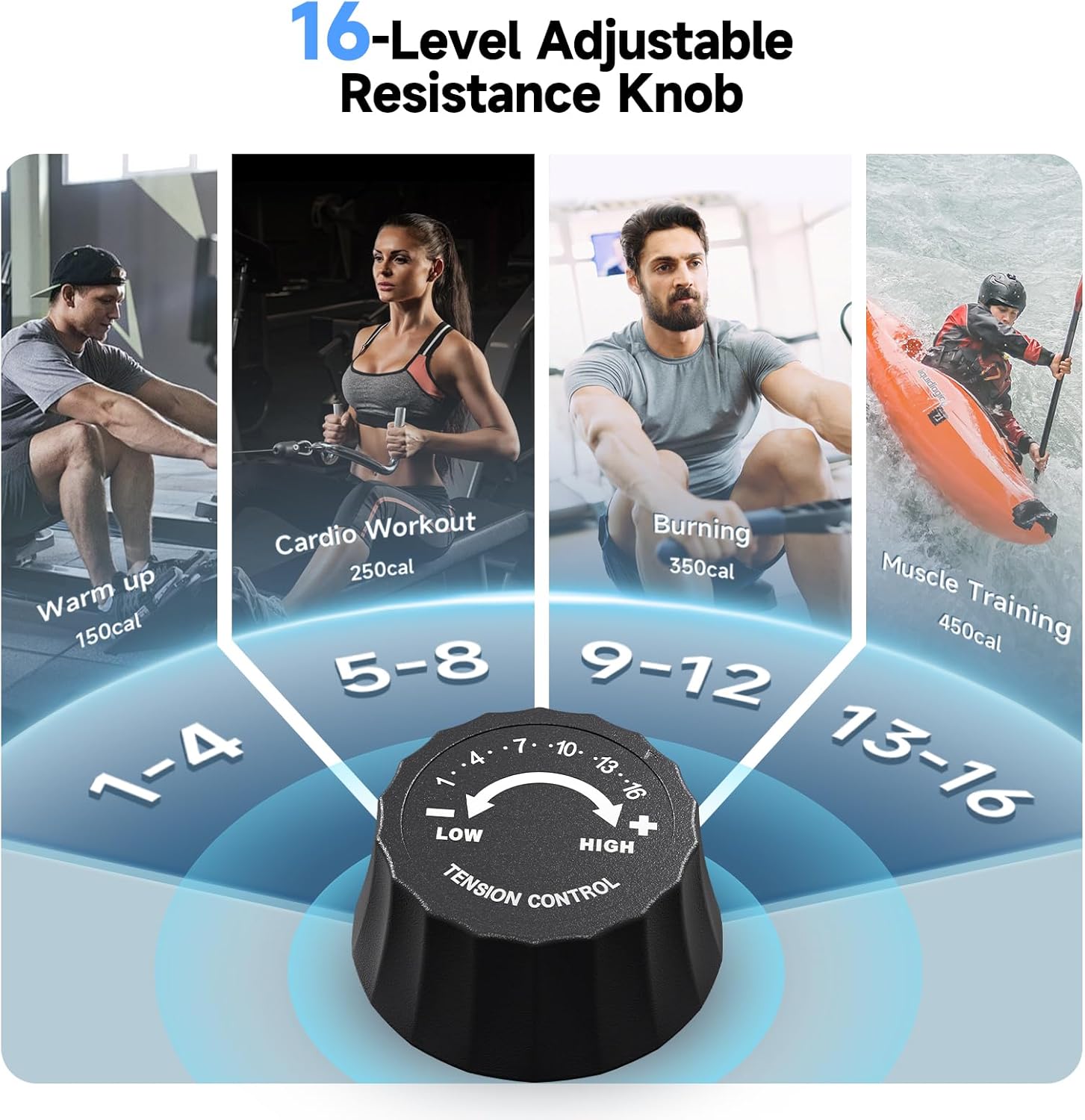 1761086331_Rowing-Machine-for-Home-350-LB-Capacity-16-Level-Silent-Resistance-Magnetic-Rowing-Machines-for-Home-Foldable-Full-Body-Workout-Compact-Rowing-Machine-for-Cardio-Strength-with-APP-Support.jpg Rowing Machine for Home, 350 LB Capacity, 16-Level Silent Resistance, Magnetic Rowing Machines for Home Foldable, Full-Body Workout Compact Rowing Machine for Cardio & Strength with APP Support - Image 9