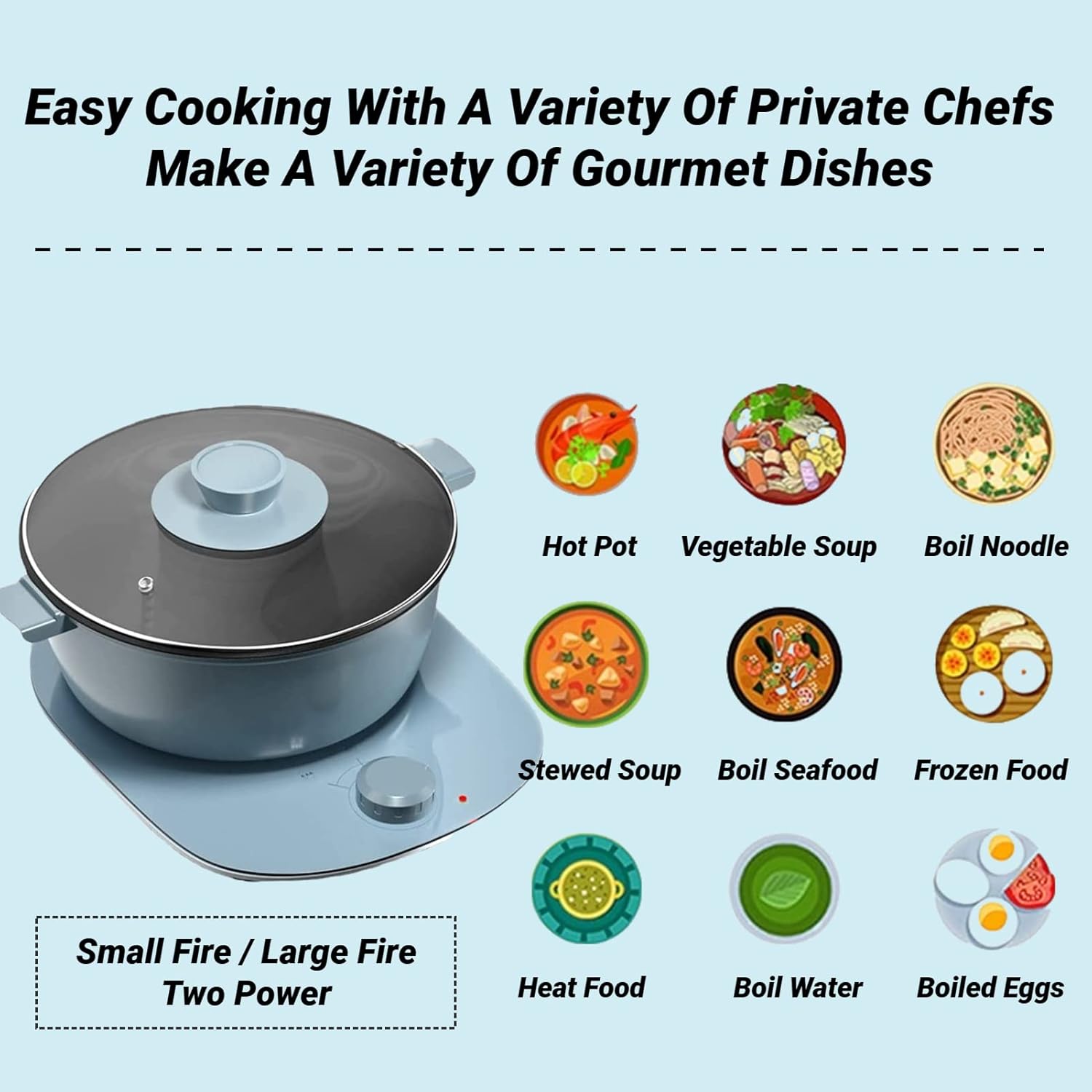 1761092404_Shabu-Shabu-Pot-Electric-3L-Electric-Hot-Pot-with-Burner-Split-Electric-Pot-Non-Stick-Hot-Pot-Electric-Kitchen-Burner-Stove-with-Shabu-Hot-Pot-Electric-Pot-for-DormFamily-Cooking.jpg Shabu Shabu Pot Electric, 3L Electric Hot Pot with Burner Split Electric Pot Non-Stick Hot Pot Electric, Kitchen Burner Stove with Shabu Hot Pot Electric Pot for Dorm,Family Cooking - Image 3