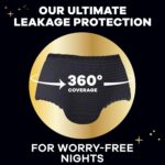 Always ZZZ Overnight Disposable Period Underwear for Women Small/Medium, 360° Coverage for Worry-Free Nights, 14 Count (2 Packs of 7) - Image 4