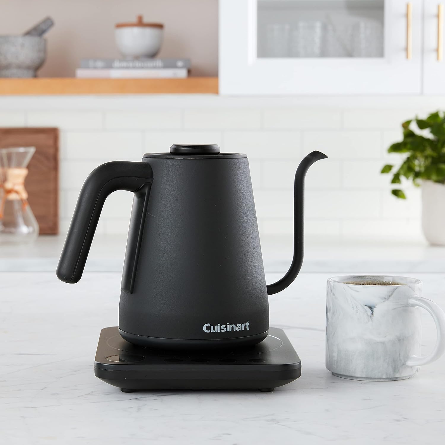 1761093354_Cuisinart-GK-1-Digital-Goose-Neck-Kettle-Precision-Gooseneck-Spout-Designed-for-Precise-Pour-Control-that-Holds-1-Liter-1200-Watt-Allows-for-Quick-Heat-Up-Stainless-SteelBlack.jpg Cuisinart GK-1 Digital Goose Neck Kettle, Precision Gooseneck Spout Designed for Precise Pour Control that Holds 1-Liter, 1200-Watt Allows for Quick Heat Up, Stainless Steel,Black - Image 3