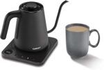 Cuisinart GK-1 Digital Goose Neck Kettle, Precision Gooseneck Spout Designed for Precise Pour Control that Holds 1-Liter, 1200-Watt Allows for Quick Heat Up, Stainless Steel,Black - Image 4