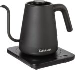 Cuisinart GK-1 Digital Goose Neck Kettle, Precision Gooseneck Spout Designed for Precise Pour Control that Holds 1-Liter, 1200-Watt Allows for Quick Heat Up, Stainless Steel,Black - Image 5