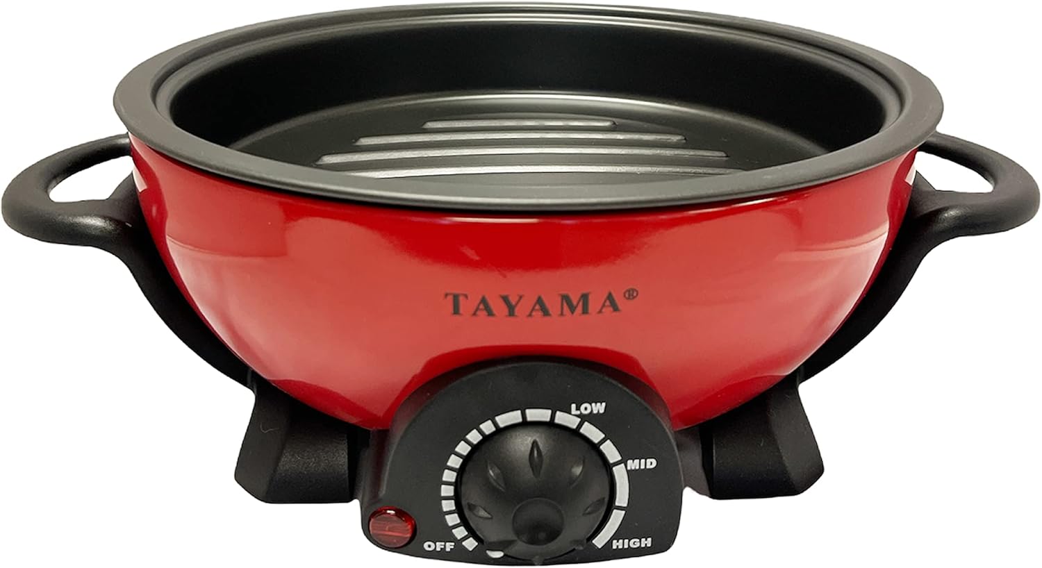 1761096764_Shabu-and-Grill-3-Qt.-Red-Electric-Multi-Cooker-with-Stainless-Steel-Pot.jpg Shabu and Grill 3 Qt. Red Electric Multi-Cooker with Stainless Steel Pot - Image 6