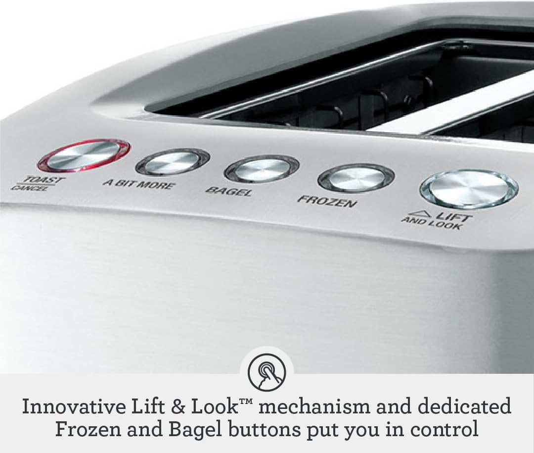 1761098179_Breville-BTA820XL-Die-Cast-Smart-Toaster-2-Slice-Brushed-Stainless-Steel.jpg Breville BTA820XL Die-Cast Smart Toaster, 2 Slice, Brushed Stainless Steel - Image 6
