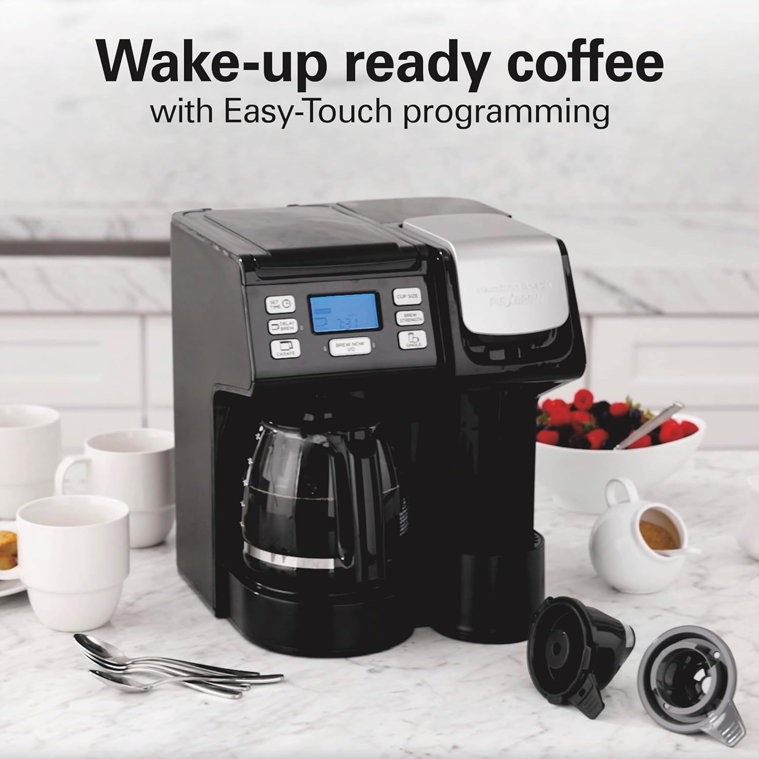 1761116766_Hamilton-Beach-FlexBrew-Trio-2-Way-Coffee-Maker-Compatible-with-K-Cup-Pods-or-Grounds-Combo-Single-Serve-Full-12c-Pot-Black-Fast-Brewing-49902.jpg Hamilton Beach FlexBrew Trio 2-Way Coffee Maker, Compatible with K-Cup Pods or Grounds, Combo, Single Serve & Full 12c Pot, Black - Fast Brewing (49902) - Image 6