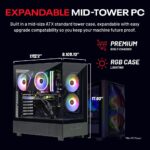 Skytech Gaming Azure 3 Gaming PC, AMD Ryzen 7 5700 3.7GHz, NVIDIA RTX 5060, 1TB NVMe SSD, 32GB DDR4 RAM 3200, 650W Gold PSU, Wi-Fi, Win 11, Desktop - Image 7