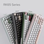 RK ROYAL KLUDGE R65 Wired Gaming Keyboard with Volume Knob, 60% Percent RGB Backlit Mechanical Keyboard Gasket Mount with PBT Keycaps, MDA Profile, QMK/VIA, 66 Keys Hot Swappable Cream Switch, Black - Image 10