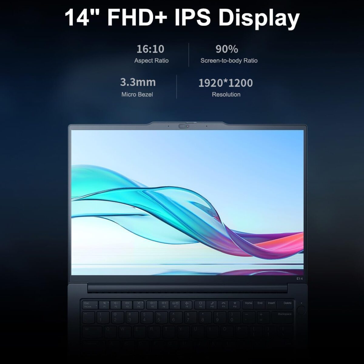 Lenovo ThinkPad E14 Gen 6 Business AI PC Laptop (14" FHD+ Anti-Glare, Intel 12-Core Ultra 5 125U (> i7-1355U), 16GB DDR5 RAM, 512GB SSD) Backlit, Fingerprint, 1080p Webcam, Thunderbolt 4, Win 11 Pro - Image 4