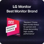 LG 34WR55QK-B 34-inch UltraWide WQHD (3440 x 1440) Curved Computer Monitor, 100Hz, 5ms, HDR10, Reader Mode, HDMI, DisplayPort, USB Type-C, Tilt/Height Adjustable Stand, Black - Image 9