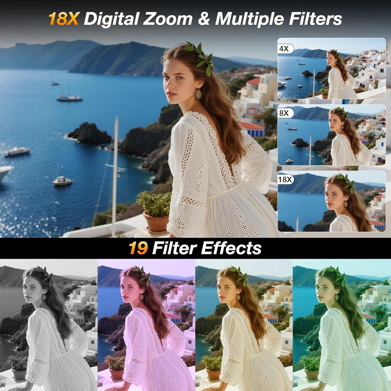 1761124264_Dual-Screen-5K-Digital-Camera-for-Vlogging-80MP-WiFi-Camera-with-Front-Display-18X-Zoom-Fill-Light-Includes-64GB-Card-2-Batteries.jpg Dual Screen 5K Digital Camera for Vlogging, 80MP WiFi Camera with Front Display, 18X Zoom, Fill Light, Includes 64GB Card & 2 Batteries - Image 6